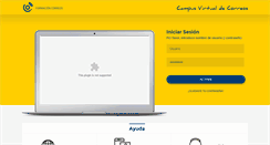 Desktop Screenshot of formacion.correos.es